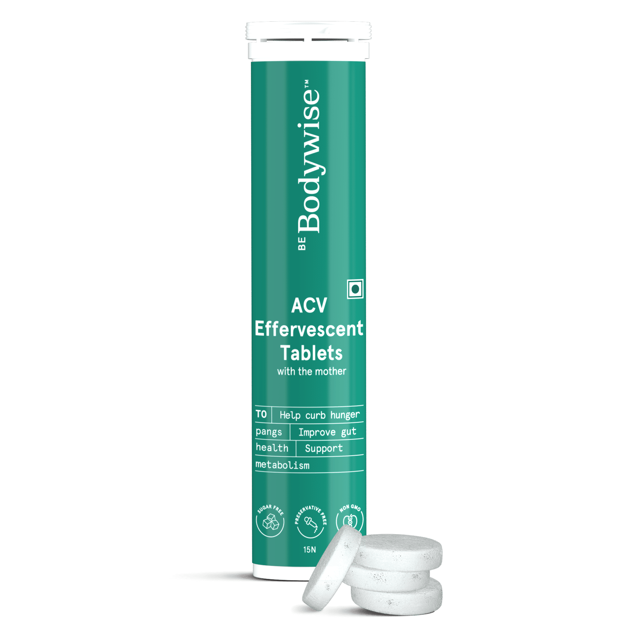 Buy ACV Effervescent Tablets for Weight Loss, Digestion & Gut Health